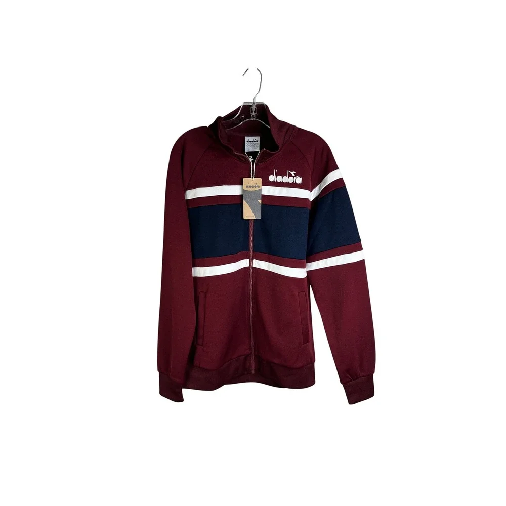 Diadora Track Jacket M Sportswear Heritage Soccer Streetwear Athleisure Retro